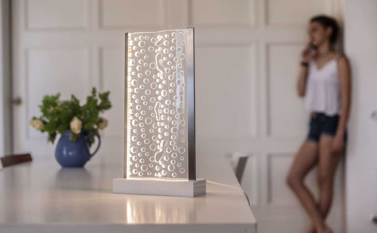 Lampada da tavolo a Led Onda
