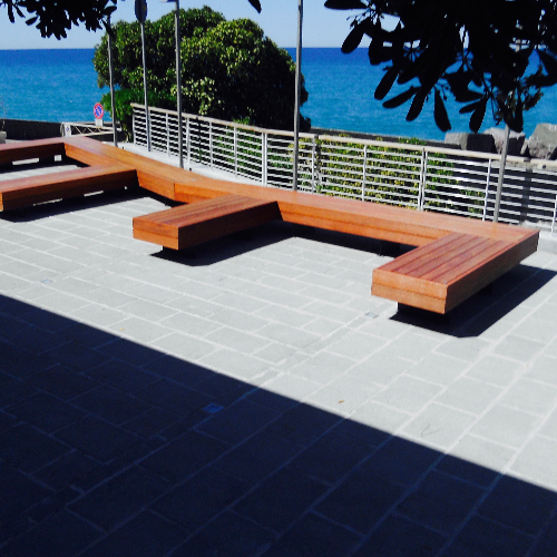 square on the sea