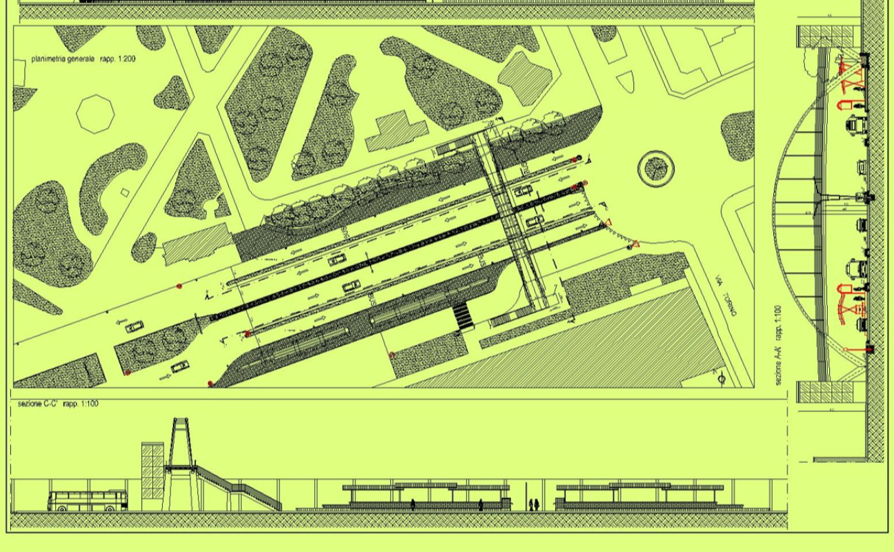CONCORSO D'IDEE SOVRAPASSO VIALE ALFONSO  LAMARMORA