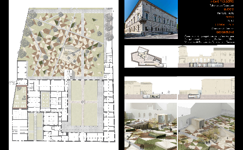 Amliamento del Palazzo dei Diamanti in Ferrara