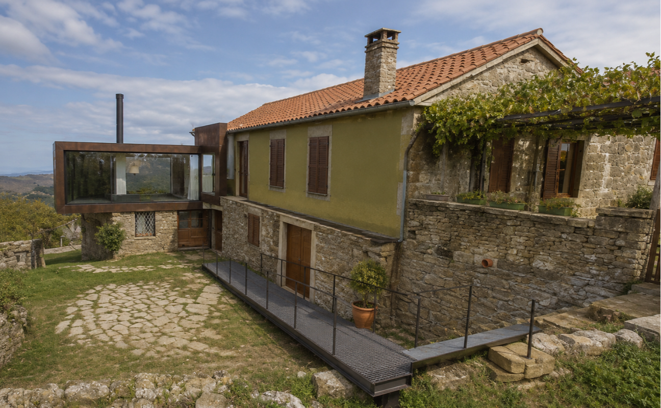 ristrutturazione casa istriana a kucibreg-cucciani