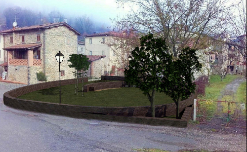 Realizzazione di un piccolo giardino pubblico